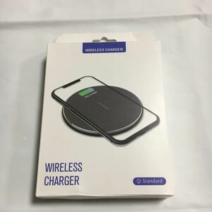 新品未使用 wireless charger ケーブル付き ワイヤレス チャージャー スマホ 充電器 説明書 箱付き ②