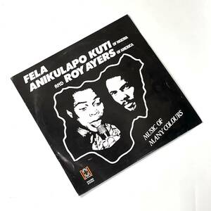 LP Fela Anikulapo Kuti & Roy Ayers Music Of Many Colours レコード 北2