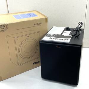 Klipsch サブウーファー R-100SW 説明書/元箱付き クリプシュ 北TO2