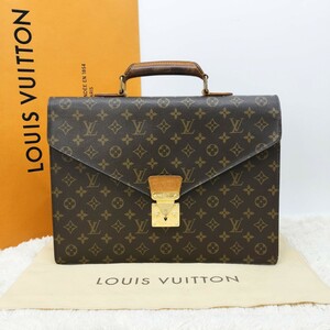 正規品 美品 LOUISVUITTON ルイヴィトン ヴィトン バッグ ビジネスバッグ ハンドバッグ セルヴィエット コンセイエ モノグラム M53331