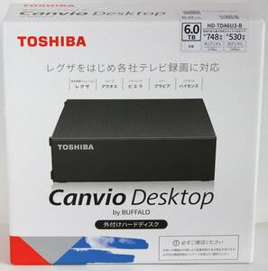 ▼新品未開封 TOSHIBA(BUFFALO) HD-TDA6U3-B 6TB