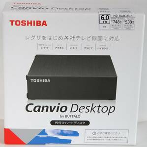 ★新品未開封 TOSHIBA(BUFFALO) HD-TDA6U3-B 6TB