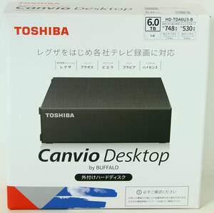 ◎新品未開封 TOSHIBA(BUFFALO) HD-TDA6U3-B 6TB