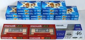 【未開封品】Konica XR1・maxell UDⅠ・UDⅡ 計13本