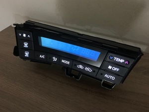 30系 プリウス 前期 エアコンスイッチ LED打ち換え済み基板 液晶反転加工 完成品ASSY