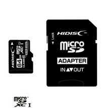 microSDXC64GBメモリーカード（HI-DISC）HDMCSDX 64GDS2【1円スタート出品・新品・送料無料】_画像2