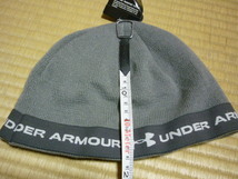 アンダーアーマー　UNDER ARMOUR　ニット帽子　ニット帽　ニット　帽子　防寒帽子　フリーサイズ　新品　キャップ　_画像8