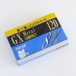 ( prompt decision )maxellmak cell GX Metal 120 8mm P6-120GXC video cassette tape [.. packet shipping correspondence ]