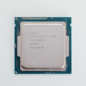 〈即決@ジャンク〉Intel インテル Core i7 CPU 4790k 4.00GHz SR219 ［ゆうパケット発送対応］