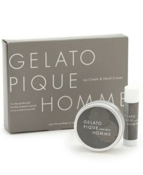 新品 ジェラートピケ ジェラートピケオム gelato pique HOMME ハンドクリーム リップ ジェラピケ スキンケア リップクリーム セット