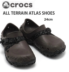 CROCS クロックス ALL TERRAIN ATLAS ESPRESSO BLACK 24.0cm サンダル 