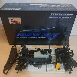 【売り切り】MUGEN 無限 MRX5ワールドチャンピオンSPEC バッテリー付き ハチイチレーシング　1/8エンジンカー