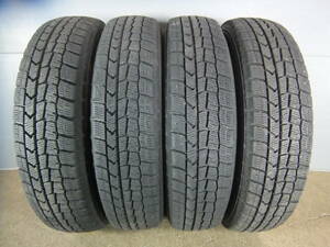 【溝有】145/80R13 ダンロップ WINTER MAXX WM02☆4本セット 31202-10 my17 検)ワゴンR ミラ スペーシア N-BOX タント ムーヴ アルト