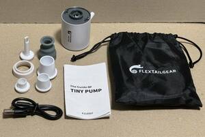 ■FLEXTAILGEAR TINY PUMP 携帯式エアーポンプ 1300mAh USB-C充電式■