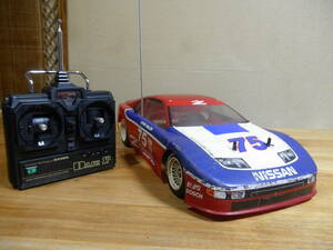 ★当時物タミヤ 1/10 Cカー♪ニッサン フェアレディZ 300ZX IMSA GTO◆当時物 プロポセット/メカ付き◇♪モーター付き◆メカ動作確認済☆