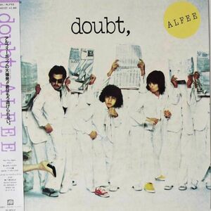 41879★美盤 アルフィーTHE ALFEE/doubt ※帯付き★ステッカー付属