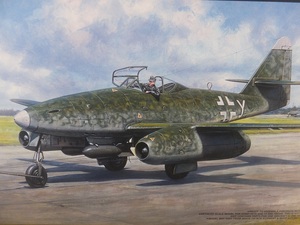 デカール劣化黄ばみ有　タミヤ　1/48　メッサーシュミット Me262 A-2a　ケッテンクラート牽引セット　未組立キット