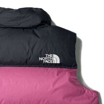 1円～!売切!【正規新品】THE NORTH FACE 1996 RETRO NUPTSE VEST ダウンベスト ヌプシ US限定 RDS パッカブル(XXL)ピンク 黒 190122-110-C_画像9