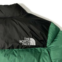 1円～!売切!【正規新品】THE NORTH FACE NRDC JACKET ダウンジャケット US限定 RDS 撥水 軽量 ノルディック ロゴ刺繍(L)緑 黒 190122-130-C_画像8