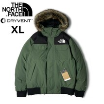 1円～!売切!【正規新品】THE NORTH FACE◆MCMURDO BOMBER JACKET マクマードボンバー ダウンジャケット US限定 (XL)カーキ 190122-175-ｃ_画像2