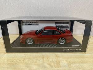 ニスモフェスティバル会場限定品1/18 VERTEX S14 Silvia Red 