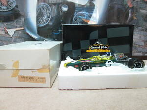  1/18「Lotus 49B #5 GRAHAM-HILL」！！ 「Ford・cosworth・DFV・engine」！！ 「exoto」