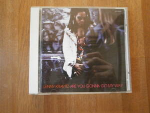 レニー クラヴィッツ　LENNY KRAVITZ 　ARE YOU GONNA GO MY WAY 自由への疾走　CD　国内盤　帯付き