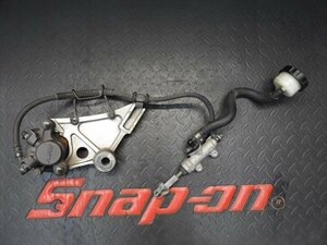 CB400FOUR NC36★リアブレーキマスター　リアキャリパー　サポート付 ASSY　ジャンク★5R122338