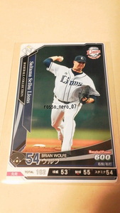 * Baseball коллекция *N-L054* Wolf * Saitama Seibu Lions * обычный * звезда 1*BASEBALLCOLLECTION*BBC*KONAMI* Konami *