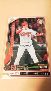 * Baseball коллекция *N-C051* Suzuki ..* Hiroshima Toyo Carp * обычный * звезда 1*BASEBALLCOLLECTION*BBC*KONAMI* Konami *