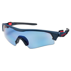 SWANS Swanz sunglasses FO-0167 DNAV mat dark navy polarized light ULTRA ice blue FACEONE face one for adult 