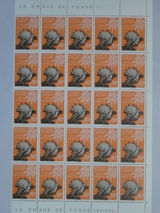 ギニア切手『万国郵便連合加盟』25枚シート E 1960