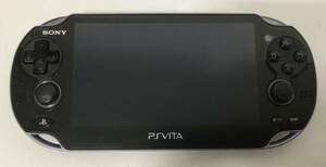 【23572】SONY PSVITA PCH-1100 ブラック ソフト 初音ミクプロジェクトDIVA付き ジャンク