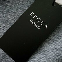 新品 エポカウォモ ダンボールニット ジャージー ジョガー パンツ L 灰 【P26539】 EPOCA UOMO トラウザーズ メンズ 二重構造 ストレッチ_画像9