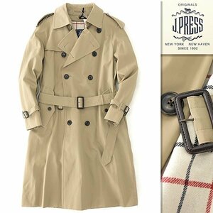 新品 10.8万 ジェイプレス ウールライナー VENTILE トレンチ コート M ベージュ 【J48561】 秋冬 メンズ J.PRESS ORIGINALS ギャバジン