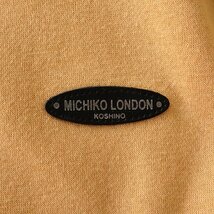 新品 ミチコロンドン 秋冬 裏暖 フリース スウェット クルーネック トレーナー LL 橙 【3WML-R260_OR】 MICHIKO LONDON KOSHINO メンズ_画像6