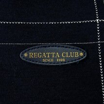 新品 レガッタクラブ 秋冬 裏暖 フリース スウェット ハーフジップ トレーナー LL 紺 【3WRC-R234_NA】 REGATTA CLUB メンズ ソフトタッチ_画像8