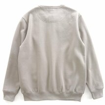 新品 CHUBEI チュウベイ 23AW 裏起毛 スウェット カーディガン L グレー 【CH1434104_17】 秋冬 メンズ ハリネズミ Uネック_画像2