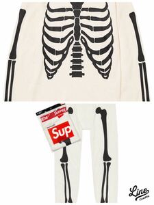 未開封新品 SUPREME シュプリーム HANES BONES THERMAL CREW 上下セット　サイズXL 