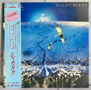 良品 帯付 JPN LP / Shakatak (シャカタク) - Night Birds (ナイト・バーズ) / Jazz Funk Fusion Disco AOR / Kenny Dope /