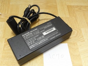 ★ELECOM エレコム 富士通 FUJITSUノートPC 用ACアダプター ADP24-008 ACDC-FU1990BK DC19V 4.74A 90W 送料無料 