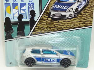 ◇ホットウィール Hot Wheels テーマオートモーティブ POLICE VOLKSWAGEN GOLF MK7◆