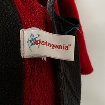 patagonia パタゴニア キッズ カナダ製 フリースジャケット ボアジャケット XLサイズ ポリエステル100% レッド 赤 アウトドア 子供服 秋冬_画像7