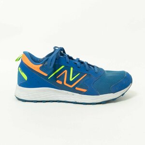 NEW BALANCE ニューバランス GE650CG1 Fresh Foam 650 v1 Lace CG1 ランニングシューズ ローカットシューズ ジュニア ブルー 24cm 合成繊維