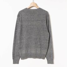 CLUB MONACO クラブモナコ メンズ 男性 カシミアニット セーター グレー Mサイズ サイドボタン シンプル カジュアル キレイめ 上品 着回し_画像7