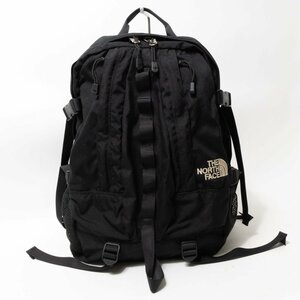 【1円スタート】THE NORTH FACE ザ・ノース・フェイス バックパック リュックサック ブラック 黒 ナイロン アウトドア ファスナー開閉 鞄