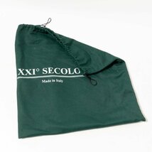 XXI SECOLO セコロ イタリア製 レザー トートバッグ 鞄 肩掛け ファッション小物 服飾小物 無地 革 ベージュ 綺麗め カジュアル_画像10