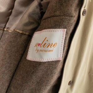 n-line by nozomi 佐々木希 洋服の青山 2WAY トレンチコート アウター ライナーベスト付き 7 綿100% コットン ベージュ 綺麗め フォーマルの画像7