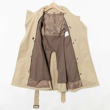 n-line by nozomi 佐々木希 洋服の青山 2WAY トレンチコート アウター ライナーベスト付き 7 綿100% コットン ベージュ 綺麗め フォーマル_画像5