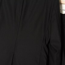 THE SUIT COMPANY スーツカンパニー セットアップ 上下セット シングル サイズA5 背抜き 黒/ブラック ウール メンズ フォーマル 紳士 古着_画像5
